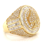 Load image into Gallery viewer, 14 kt Ace of Spades Diamond Mens Ring
