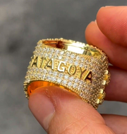 Iced Out Men's Lab Grown Diamond Champion Ring