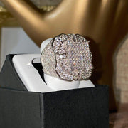 Hip Hop Lab Grown Iced Out Customized Ring Men's Rings Champion Party Rings