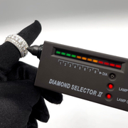 5 Rows Lab ICED Men's Solid Hip Hop Ring