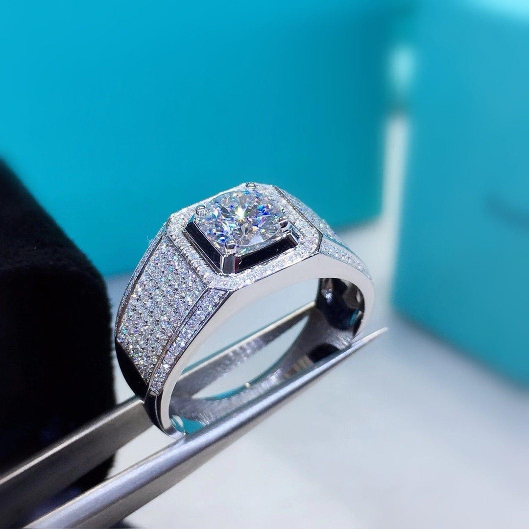 1.5ct Men's Lab Grown Ring