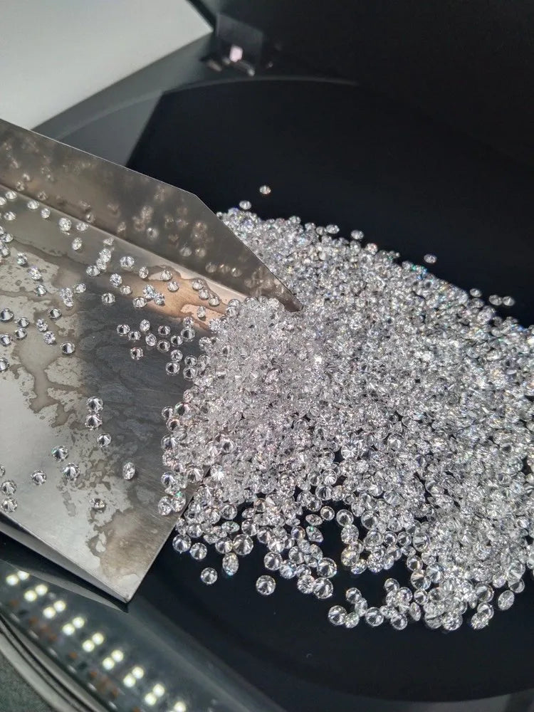 1.3 Mm Real Natural Round Brilliant Cut Vs Clarity G-H Color Loose Diamonds Lot Igi Certified