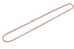 Load image into Gallery viewer, 18 Inch 3.50 mm Round Cut Lab Grown Diamond Tennis Necklace Chain

