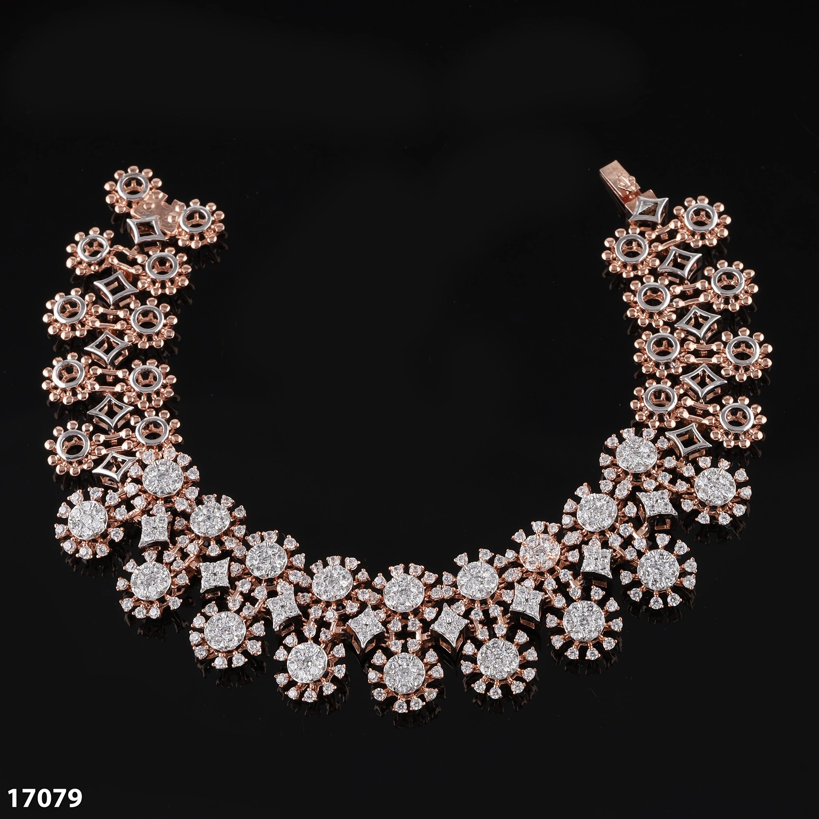 Lab-grown diamond bracelet by D'Vins Jewels