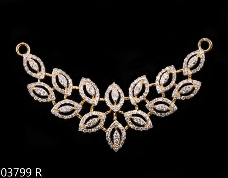 Daily wear lightweight mangalsutra by D'Vins Jewels