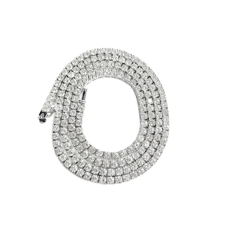 Wholesale diamond tennis chain necklace by D'Vins Jewels