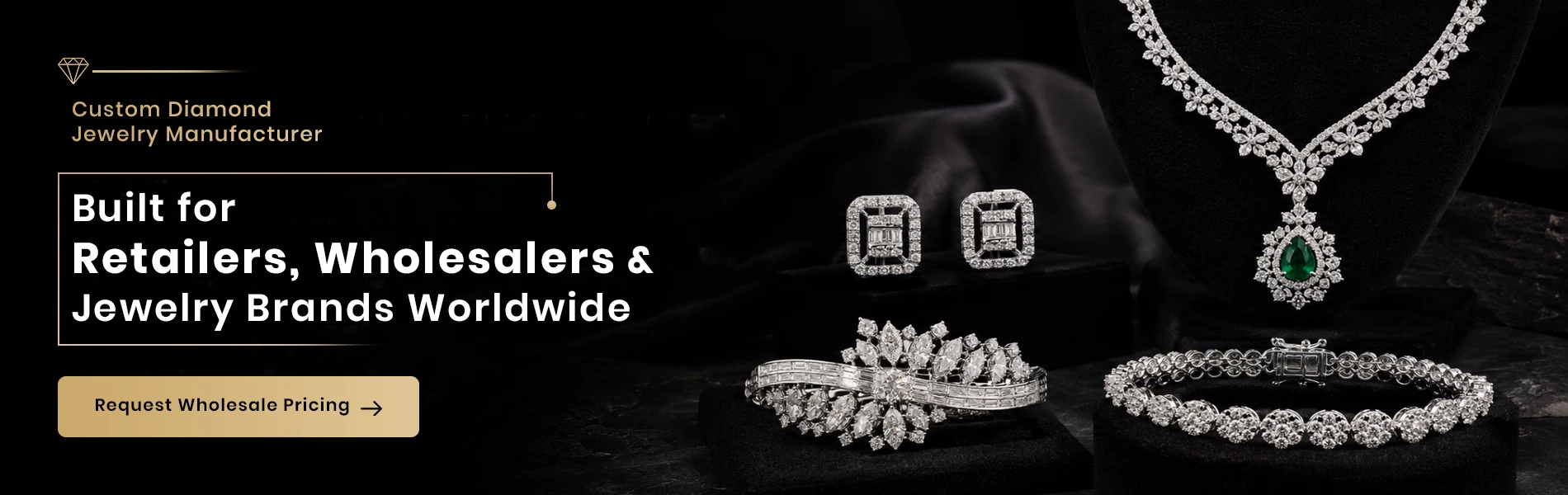 Custom and private label jewelry manufacturing for global jewelry brands by D'Vins Jewels