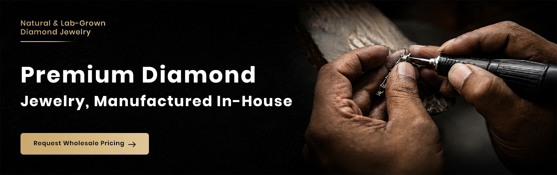 Premium in-house diamond jewelry manufacturing at D'Vins Jewels Surat